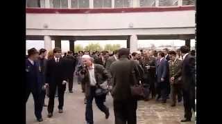 Ингушетия.Президент Ингушетии Мурат Зязиков рядом со своим народом.