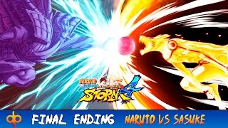 Naruto vs Sasuke Batalla Final Completa Español - Naruto Shippuden Ultimate Ninja Storm 4 sub Jap