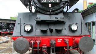 Eisenbahn-Fest Bw Halle - Dampflok - Steam Locomotive - Züge