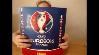 Euro 2016 France Album Panini UEFA ЧЕ по футболу 2016 Наклейки ПАНИНИ 2016 Футбольные команды