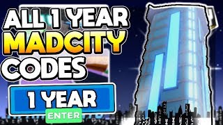 ? ALL *NEW* SECRET CODES in MADCITY 1 YEAR UPDATE! Mad City ?1 YEAR ? (Roblox)