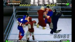 The Justice League vs. The Avengers (rematch)
