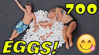 700K CELEBRATION "EGGS ON TRAMPOLINE"