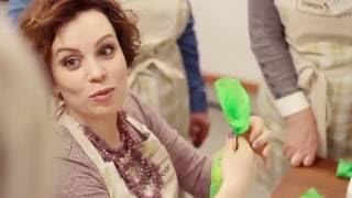 МАСТЕР КЛАСС НАДЕЖДЫ КАРМАНЦЕВОЙ ЦВЕТЫ ИЗ КРЕМА