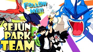 Pokémon Masters World Champion Team - Il team di Sejun Park