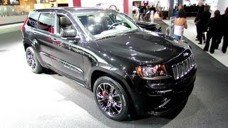 2012 Jeep Grand Cherokee SRT8 Exterior and Interior at 2012 New York Auto Show