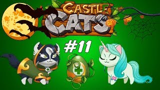 Мастерим Лечащее яйцо Мятное сердце и Хоши в Castle Cats #11