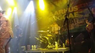 Touch of Africa ft. Mwakenya on the stage at the Århus Reggae Festival
