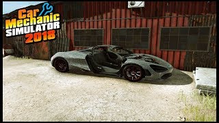Car Mechanic Simulator 2018 - ABANDON MCLAREN 720S JUNKYARD FIND