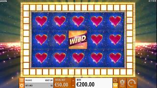 Joker Strike Slot, €1000 start, €50 spins, Perfect Ending