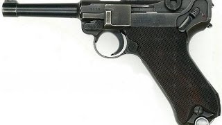 Пистолет Lugеr P08 Parabellum в Gun Disassembly