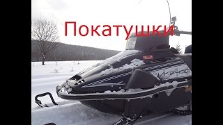 Покатушки на снегоходе Ямаха Викинг.YAMAHA.