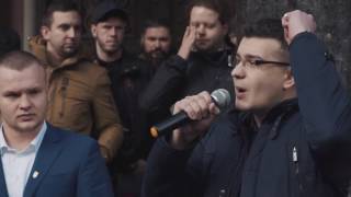 Національний Корпус зробив останнє попередження під НБУ: «Бабуся Гонтарєва, на пенсію!»