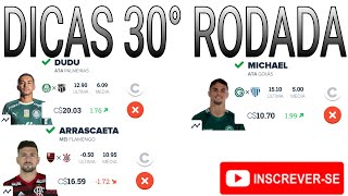Dicas de Escalação para a rodada 30 do Cartola FC 2019