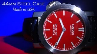 Kobold Spirit of America Automatic Watch (case made in USA)