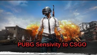 Как сделать сенсу в Пабге как в Кс / How To Copy CS GO Sensitivity To PUBG