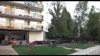 Территория отеля "Вилла Море" на Сочинском шоссе в Лазаревском, SOCHI RUSSIA (Часть I)