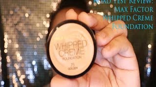 Road Test Review: Max Factor Whipped Creme Foundation