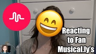 Reacting to Fan Musical.ly's! | Kelli Maple