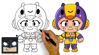 How To Draw Bea | Brawl Stars