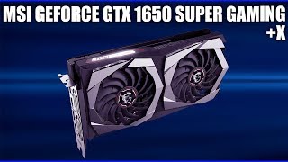 Видеокарта MSI GEFORCE GTX 1650 SUPER GAMING (X)