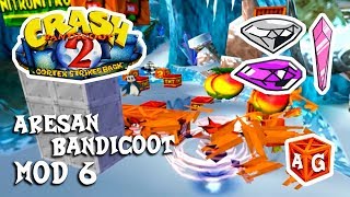 Crash Bandicoot 2 (European Version) - Snow Go v1 [Mod by Aresan Bandicoot].