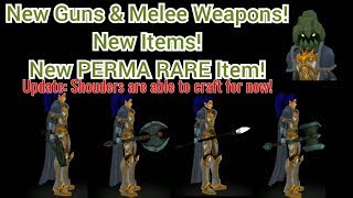 AQ3D New Quests, Guns, Melee Weapons, Perma Rare Item, & Crafting Items! | Livingstone Caverns