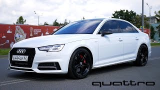 Тест-драйв AUDI A4 2017 Stage 2 (340HP). Замер после тюнинга!