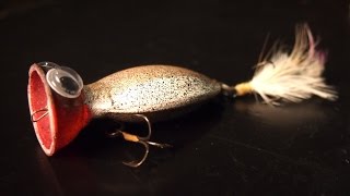 How to make a fishing lure with plastic spoons