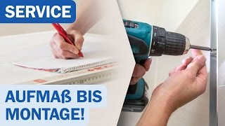 Duschkabinen-Aufmaß bis Montage bei Duschmeister.de