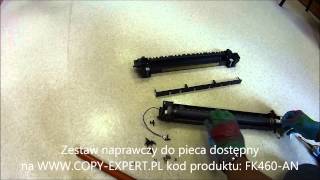 Wymiana wałków KYOCERA MITA TASKAlfa 180 181 220 221 w FK-460 FK460