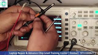 How To Check RTC Section Using CRO & Digital Multimeter in Hindi