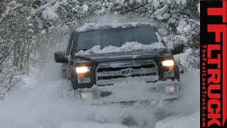 2015 Ford F-150 Off-Road Snowy 4X4 Review: Bashing through a Colorado Snowstorm