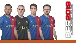 Pep Guardiola's Barcelona 2008/2009 PES 2019 | Real Let's Game
