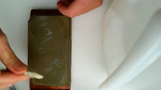 Заточка опасной бритвы.Nakayama Maruka.Sharpening straight razor on Nakayama Maruka тел89383420656.