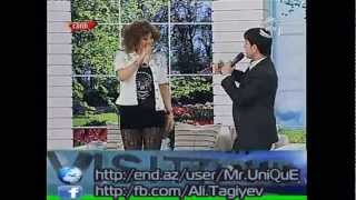 Aygun Kazimova ft Uzeyir Mehdizade - Qoy Hami Bizden Danishsin HD  (2012)