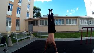 Workout Session on a Beautiful Day - STREET WORKOUT