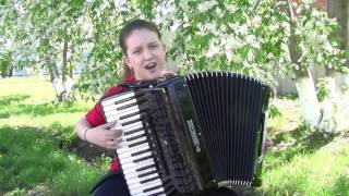 посмотрите как Белую черемуху исполнила девочка 10 лет