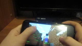 Видео обзор Minecraft - Pocket Edition на Fly iq446 Magic 2 ревизии