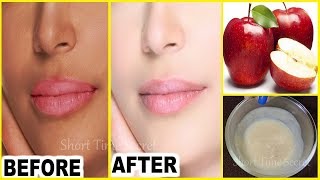 Permanent Skin Whitening with Apple | Get Fair, Spotless, Glowing Milky Whiten Skin 100% Works