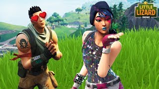 NOOB SAVES A GIRLS LIFE!! Fortnite Short
