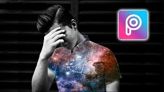 Cara Edit Baju Galaxy di Picsart Android dan iOS | Tutorial