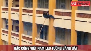 Giáo sư Mỹ lý giải kỹ thuật leo tường bằng sào tre của đặc nhiệm Việt Nam