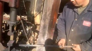 Самодельный рессорный молот @ МОЛОТ В РАБОТЕ @/power hammer