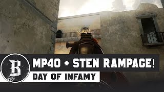 MP40 & STEN RAMPAGES! | Day of Infamy Gameplay