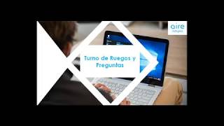 Webinar AL Medición de Caudales: Turno de Ruegos y Preguntas