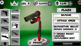 NEW WEAPONS TANK & ROCKET! - Stickman Rope Hero #2