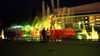 Ростов-на-Дону, танцующий фонтан, парк Революции, 15.05.15