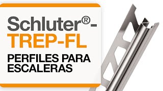 Cómo instalar un remate para cantos de cerámica sobre escaleras: Schluter®-TREP-FL