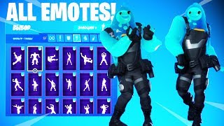 Скин ПУЗЫРЬ Танцы/Эмоции Фортнайт | Fortnite RIPPLEY VS SLUDGE Skin All Dances & Emotes